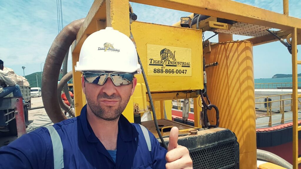 Tiger Offshore Rentals Thailand Tank Cleaning