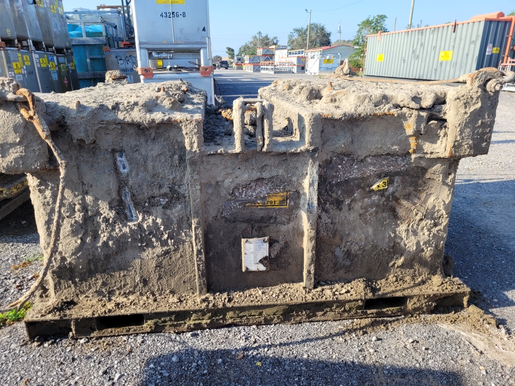 Tiger Offshore Rentals Cuttings Box Lost in Hurricane