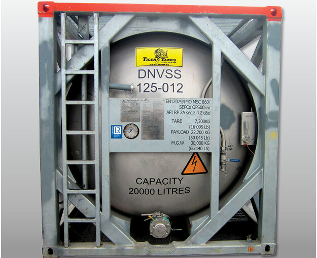 DNV 125 bbl Stainless Steel Transport Tank