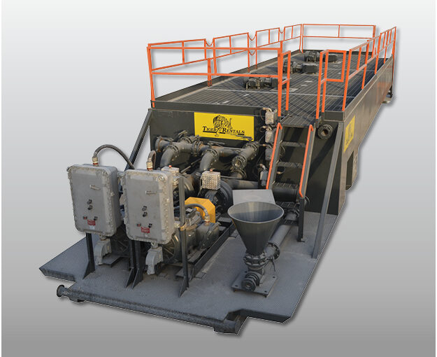 450 bbl Electric Open Top Mix Tank