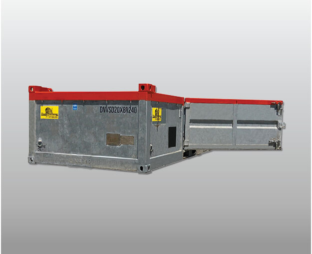 DNV 8’ X 20’ Half-Height with Side Door