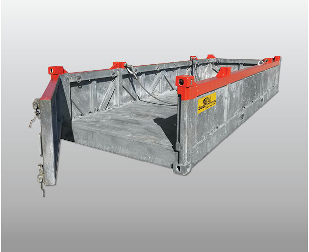 DNV 8’ X 25’ Half-Height Basket with Door