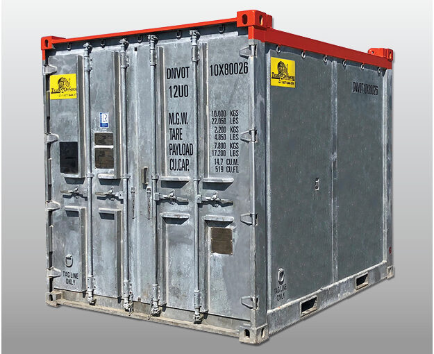 DNV 8' x 10' Open Top Container