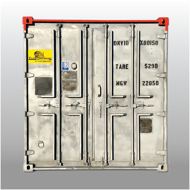 DNV 8' x 20' Closed Top Offshore Container