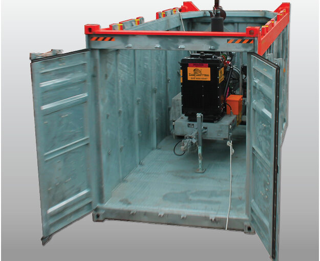 DNV 8' x 20' Closed with Removeable Top HC Container