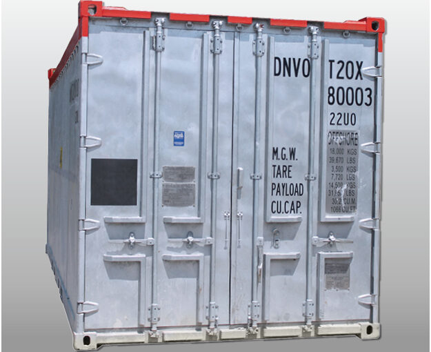 DNV 8' x 20' Open Top Offshore Container