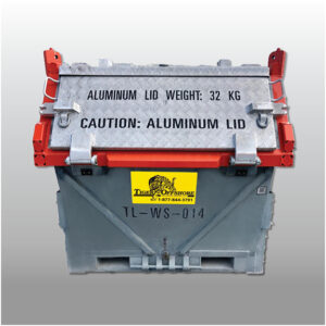 DNV Closed Top Waste Skip