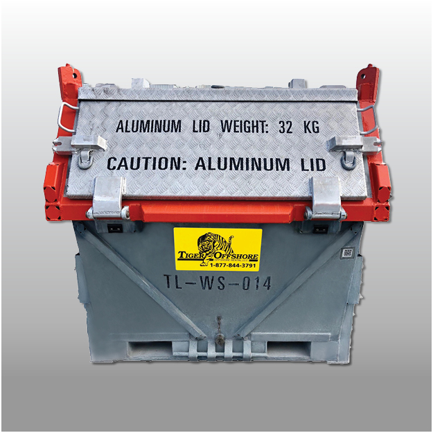 DNV Closed Top Waste Skip