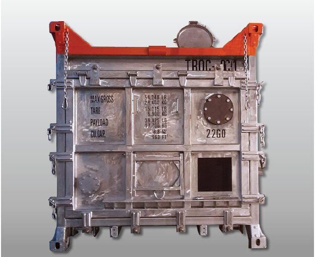 DNV 118 bbl Liquid Tight Roll-off Vacuum Cuttings Container