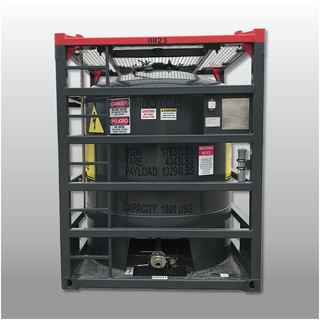 DNV 25 bbl Stainless Steel Vertical Tank