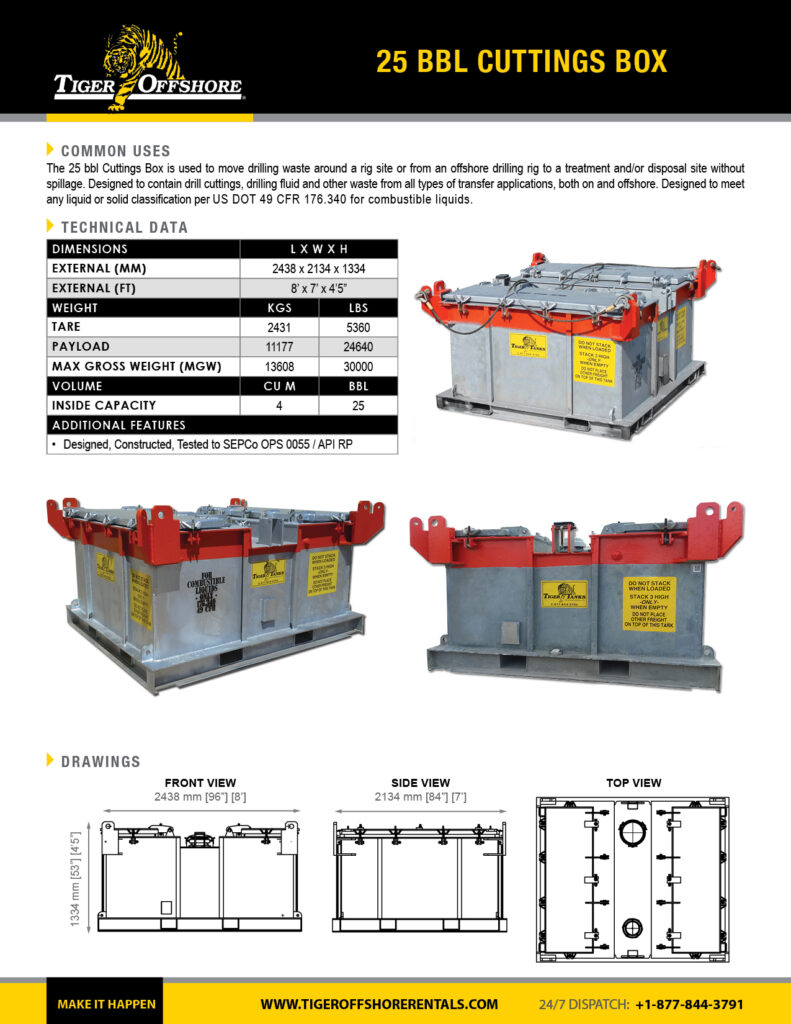 25bbl_Cuttings_Box