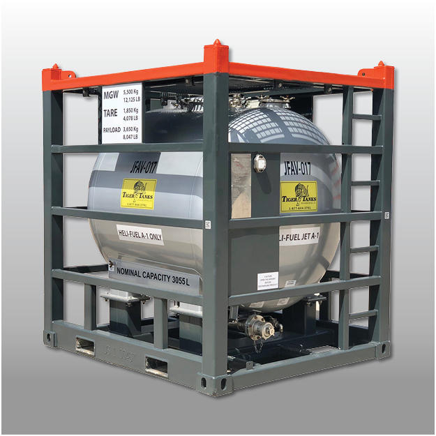 DNV 19 BBL HORIZONTAL HELI-FUEL TANK