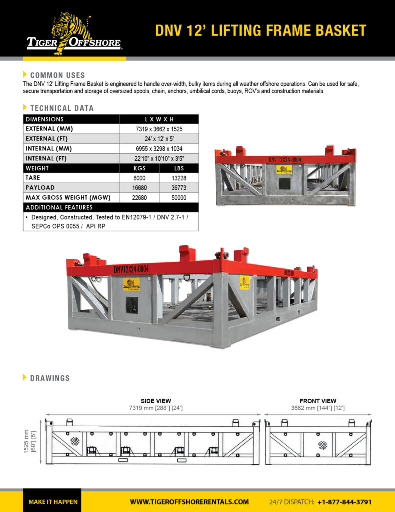 DNV_12'_Lifting_Frame_Basket