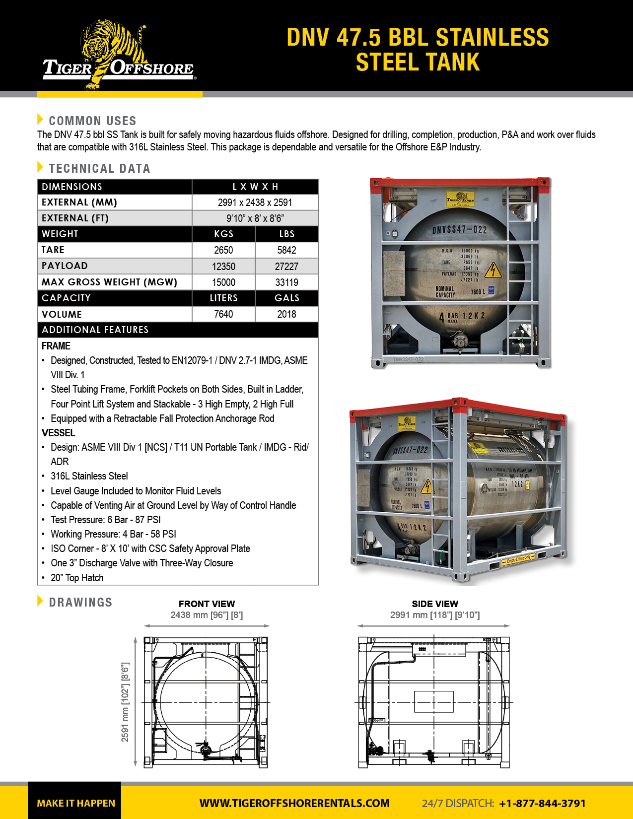 DNV_47.5_BBL_Stainless_Steel_Tank