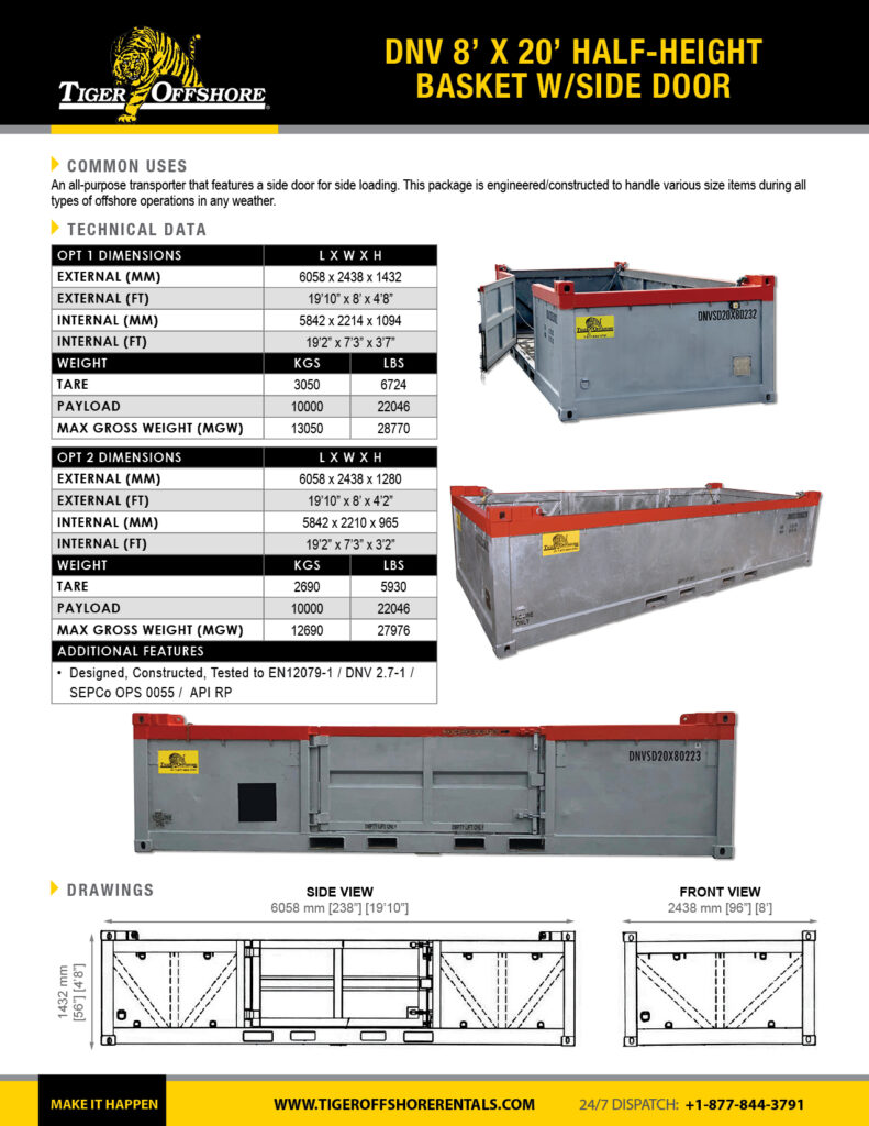 DNV_8x20_Half-Height_Basket_with_Side_Door