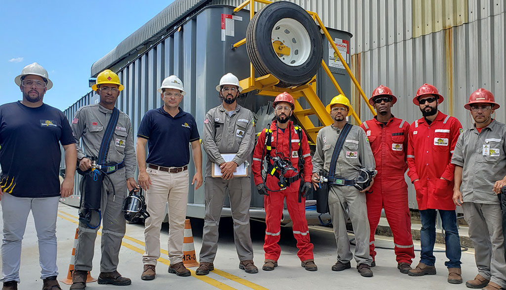 MudHog Automated Tank Cleaning Equipment in Brazil4