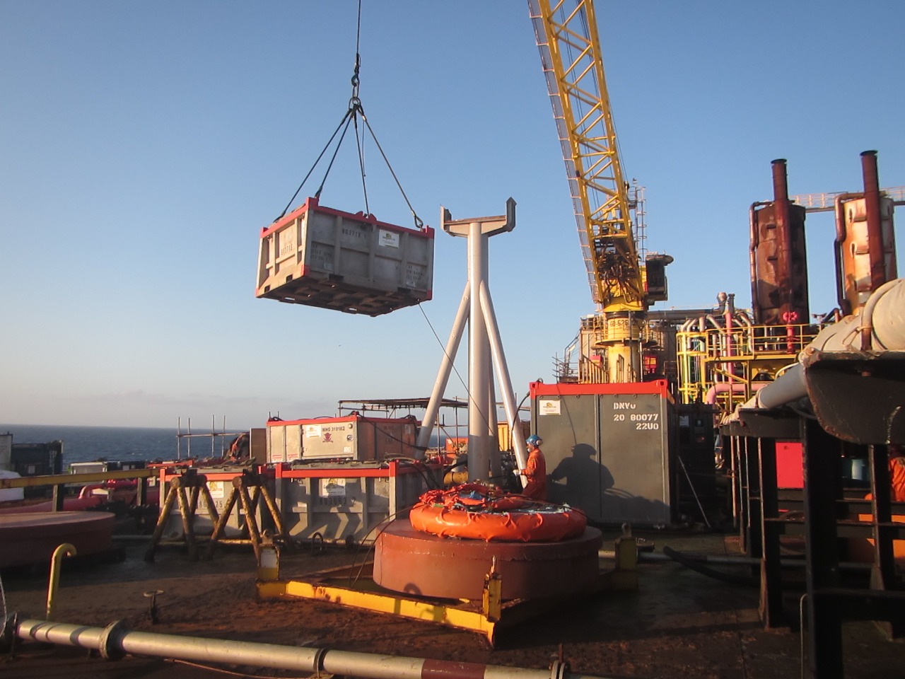 Tank Cleaning Brazil FPSO