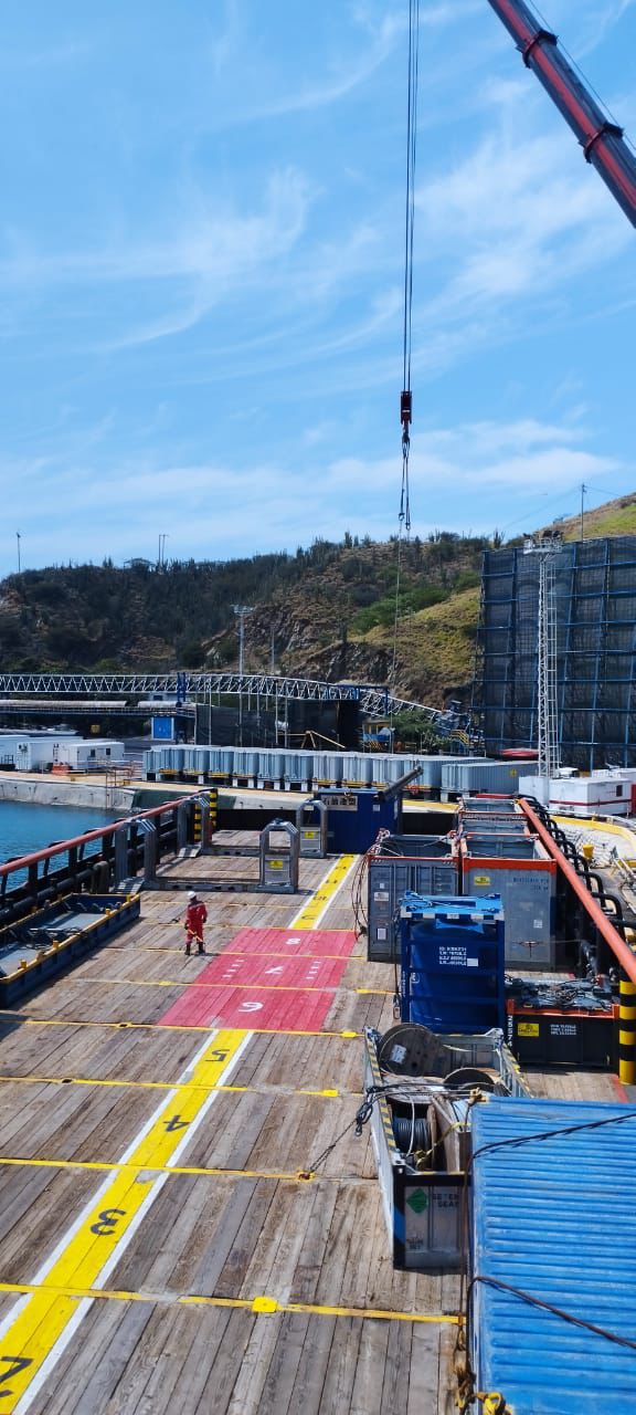 Tiger Rentals Colombia Shorebase Operations for Petrobras Loadout