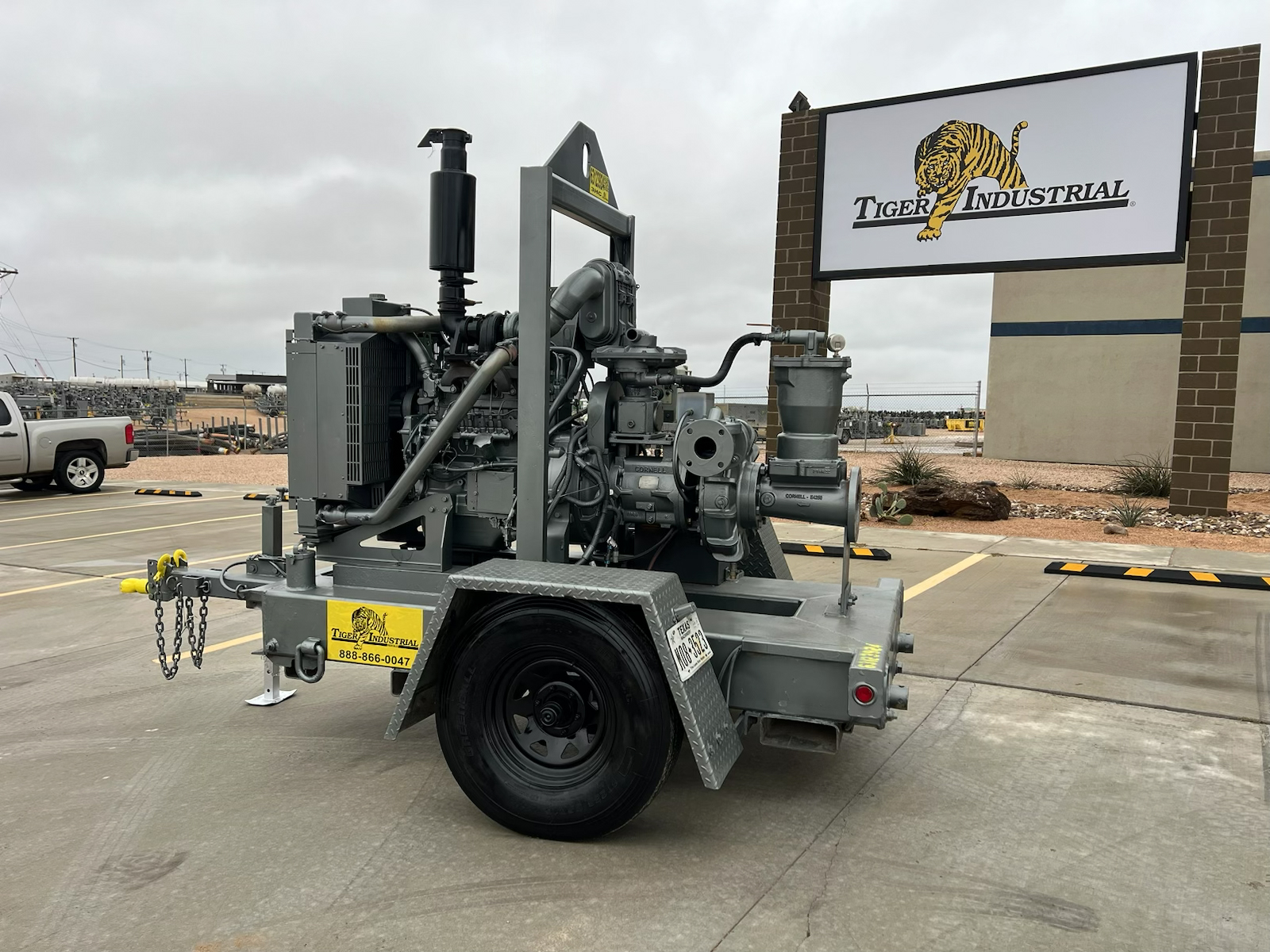 Tiger Industrial Rentals Pump in Midland Texas