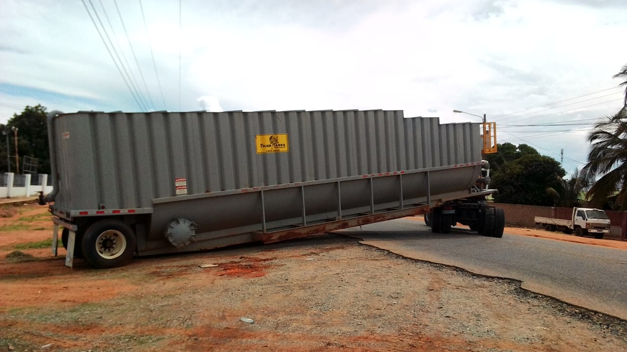 Mix & Storage Frac Tanks in Africa