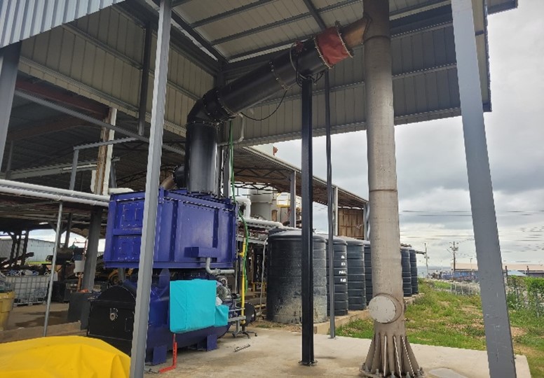 Tiger Tanks Trinidad Incinerator